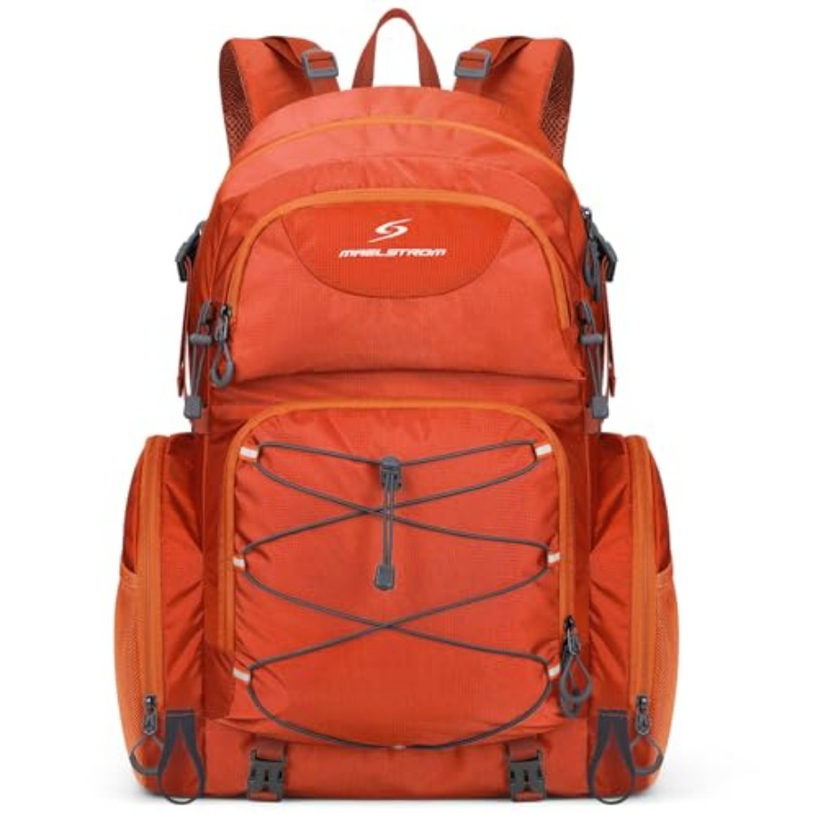 Hiking Backpack Waterproof - Hiking Backpack, 40L Waterproof Camping Daypack