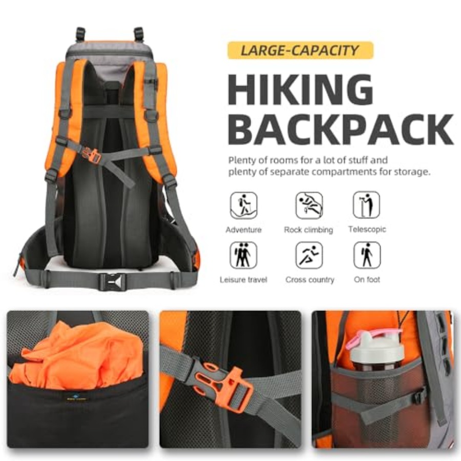 60L Hiking Backpack for Men an – Hiking Backpack Waterproof recenzja i cena