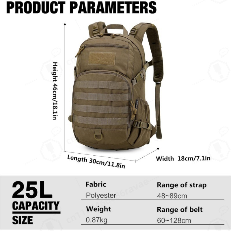 Waterproof Outdoor Tactical Ba – Rucksack Military Style recenzja i cena