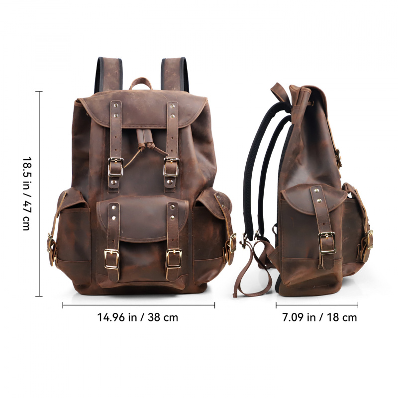 New Arrivals Leather Backpack  – Leather Backpack Vintage recenzja i cena