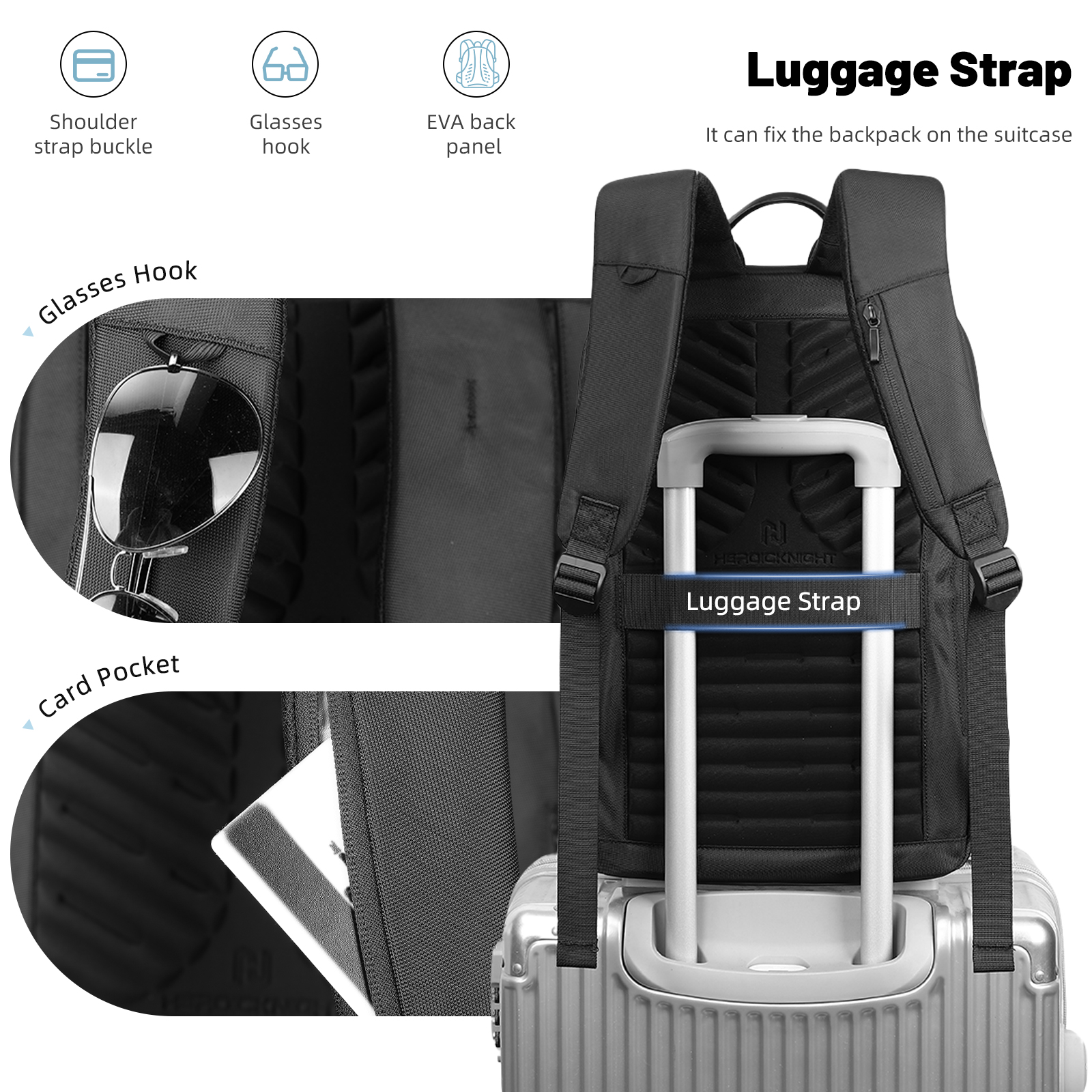 HK Lightweight Men's Business  – Laptop Backpack 15.6 recenzja i cena
