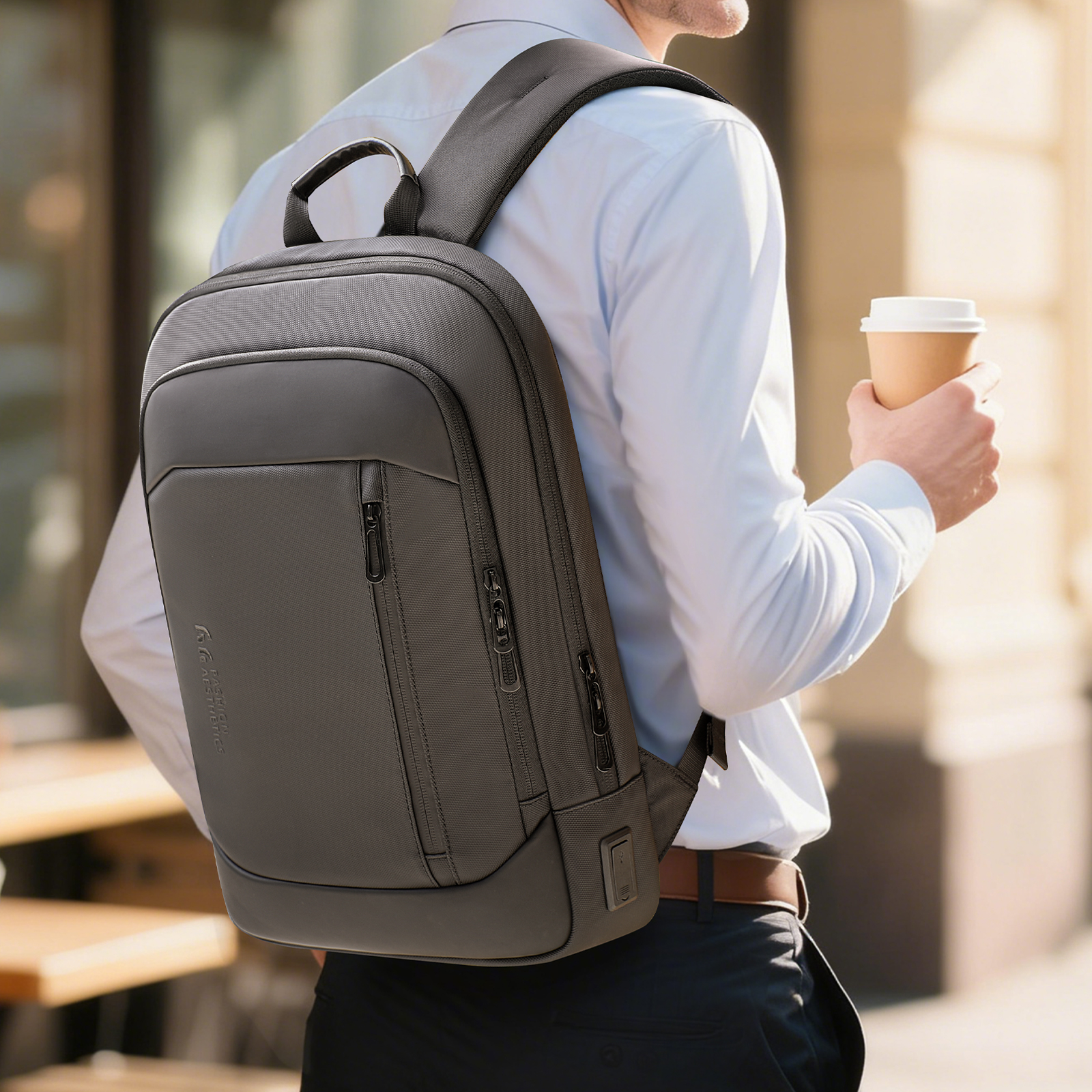 HK Lightweight Men's Business  – Laptop Backpack 15.6 recenzja i cena