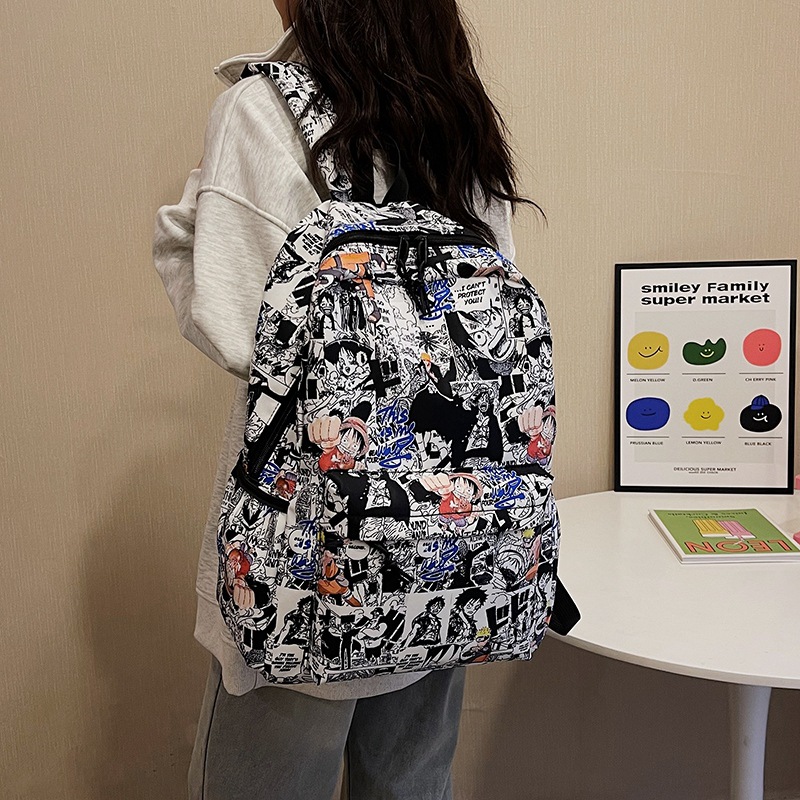 Trendy One Piece Luffy Anime B – School Backpack Teen recenzja i cena