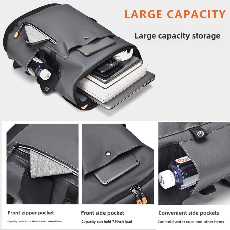 Men's Large Capacity Laptop Ba – Business Backpack Brief recenzja i cena