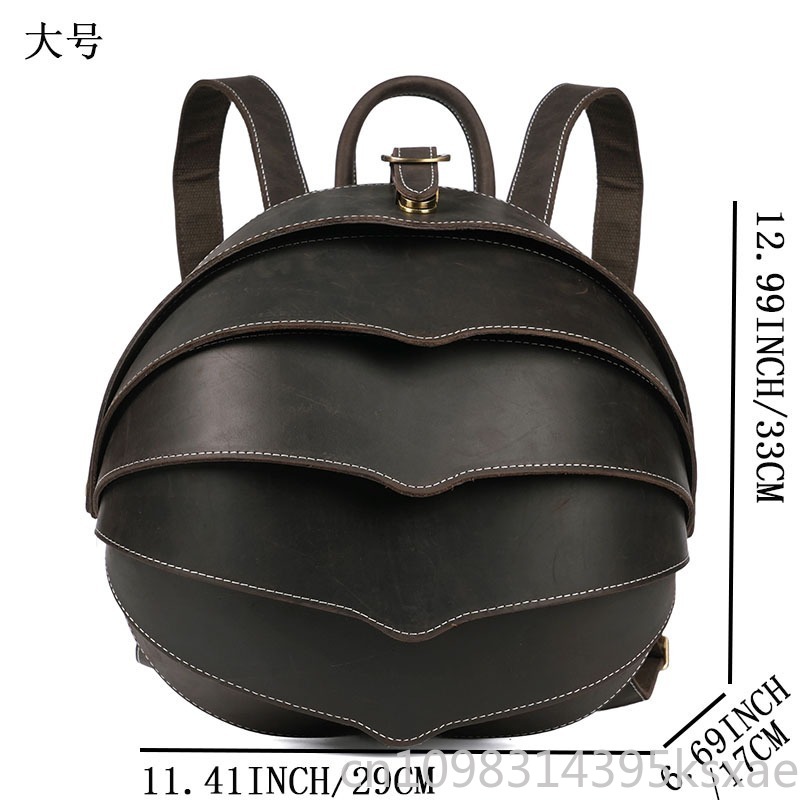 Vintage Handmade Genuine Leath – Leather Backpack Vintage recenzja i cena