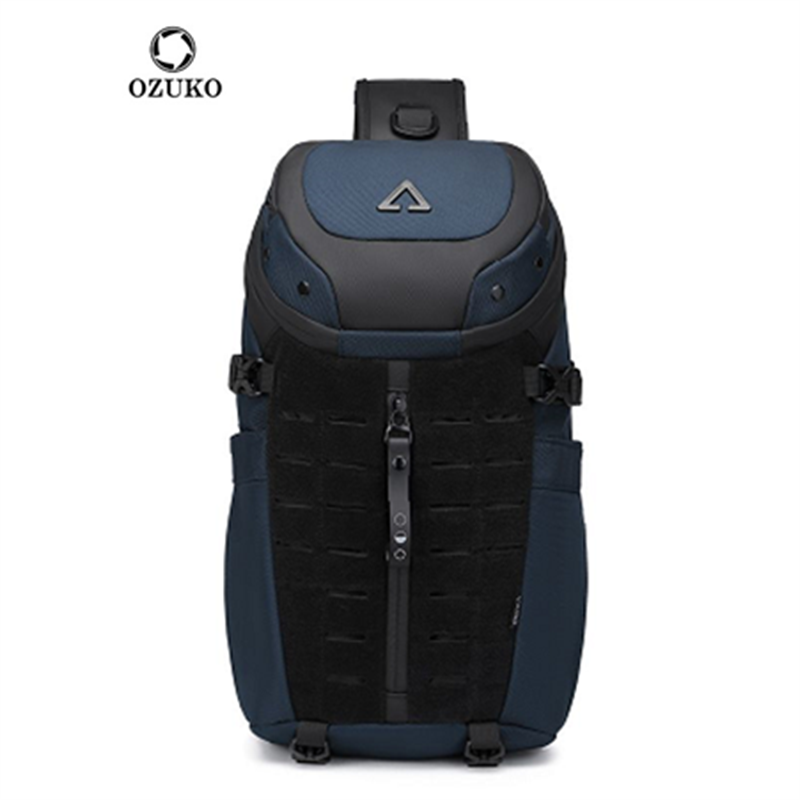 Ozuko Chest Bag Cross bag men  – Travel Backpack Anti Theft recenzja i cena