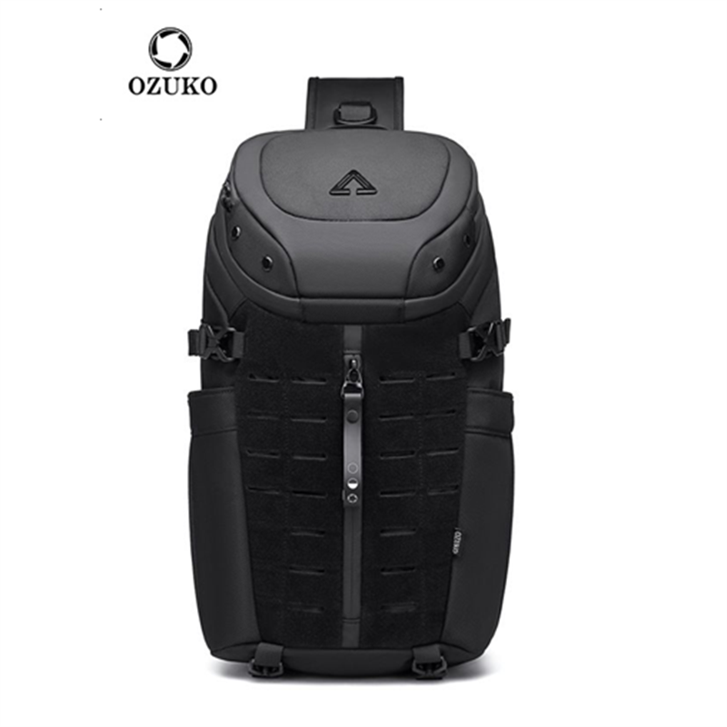 Ozuko Chest Bag Cross bag men  – Travel Backpack Anti Theft recenzja i cena