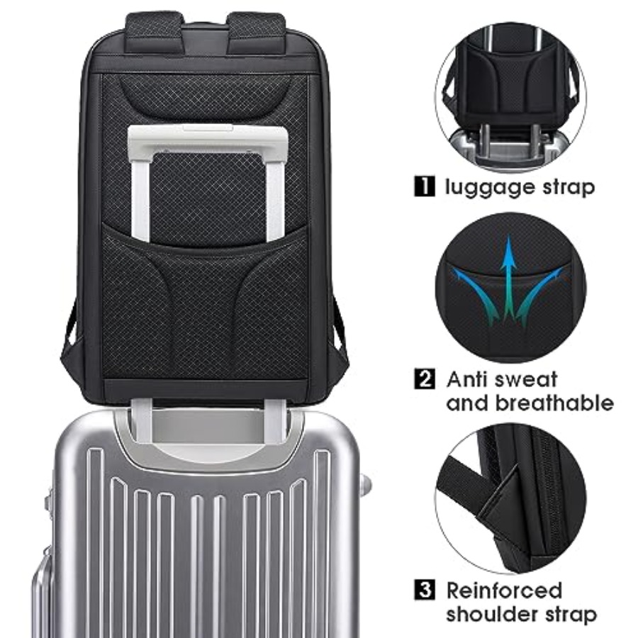 Business Smart Backpack Waterp – Laptop Backpack 15.6 recenzja i cena