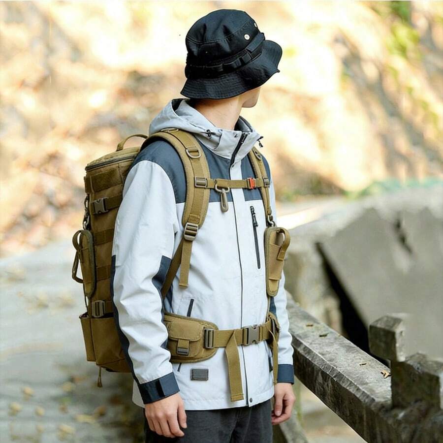 Large Capacity Tactical Backpa – Hiking Backpack Waterproof recenzja i cena