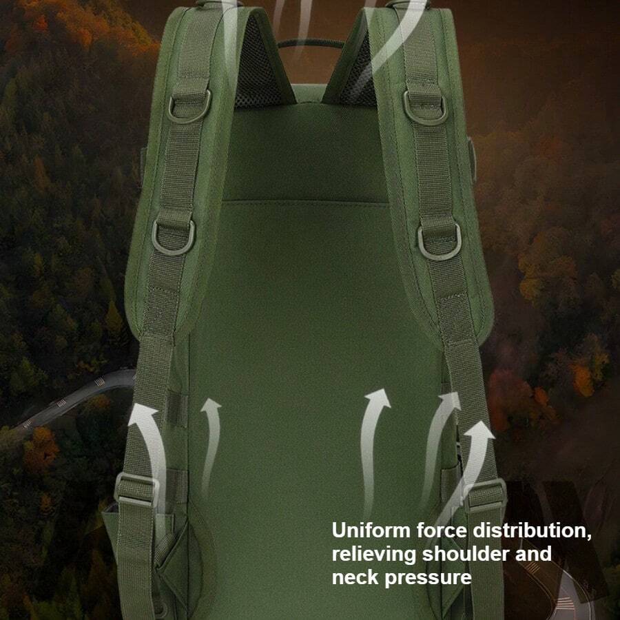 Large Capacity Tactical Backpa – Hiking Backpack Waterproof recenzja i cena