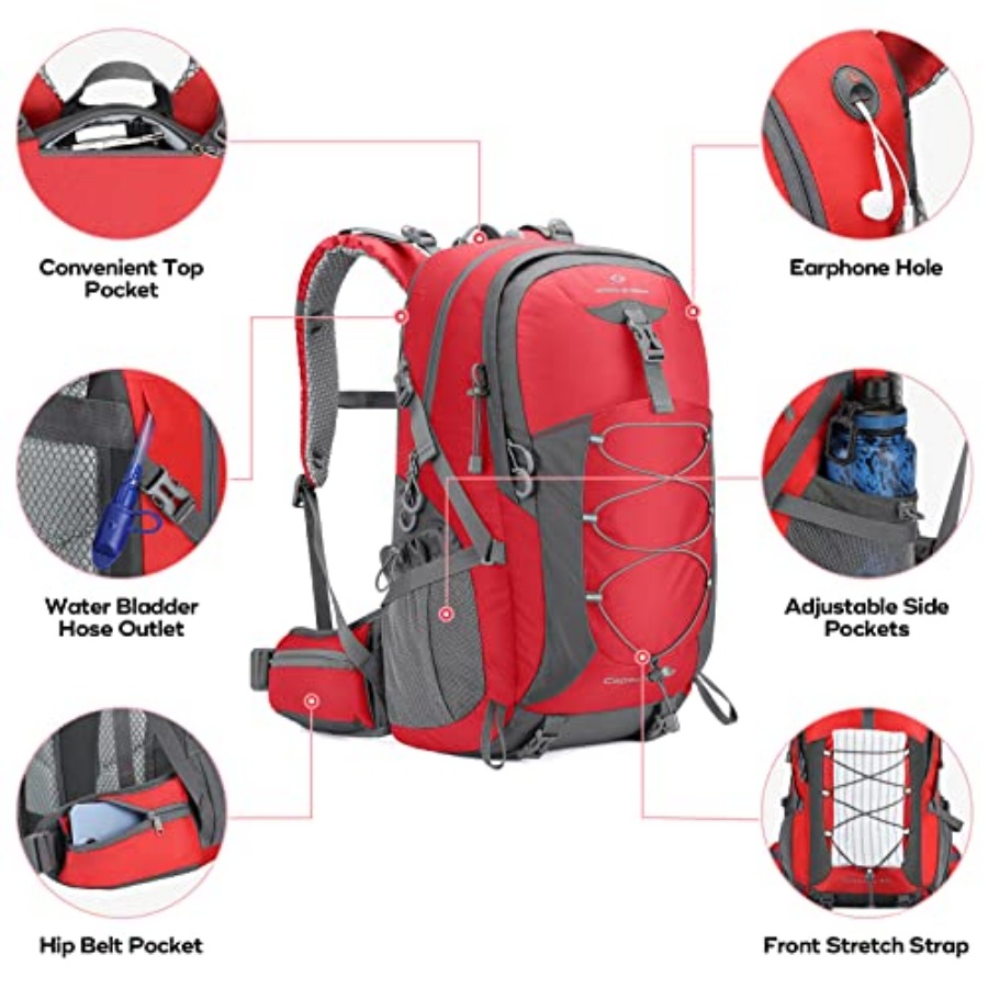Hiking Backpack, Camping Backp – Hiking Backpack Waterproof recenzja i cena