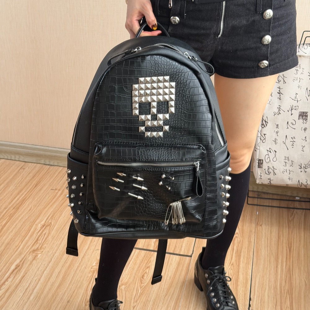 Original Black Crocodile Patte – Fashion Backpack Women recenzja i cena