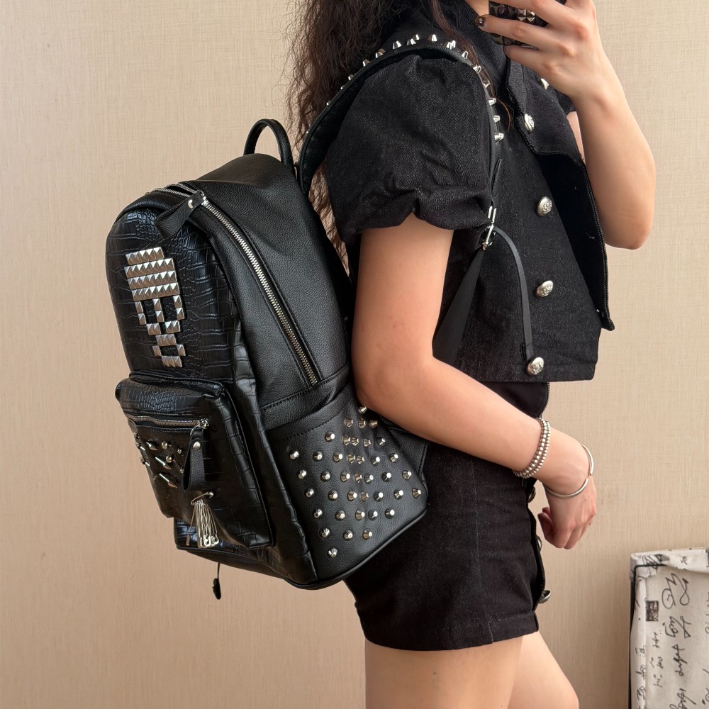 Original Black Crocodile Patte – Fashion Backpack Women recenzja i cena
