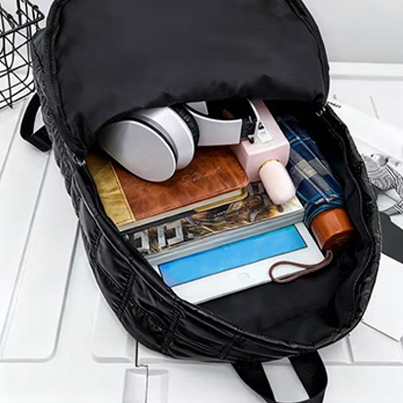 Trendy Stylish Shiny Backpack  – Canvas Backpack Casual recenzja i cena