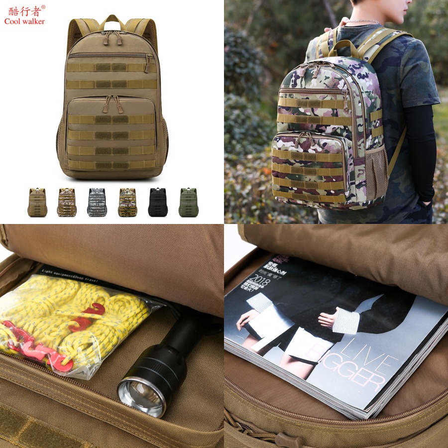 【New Arrival】Camouflage Tactic – Rucksack Military Style recenzja i cena