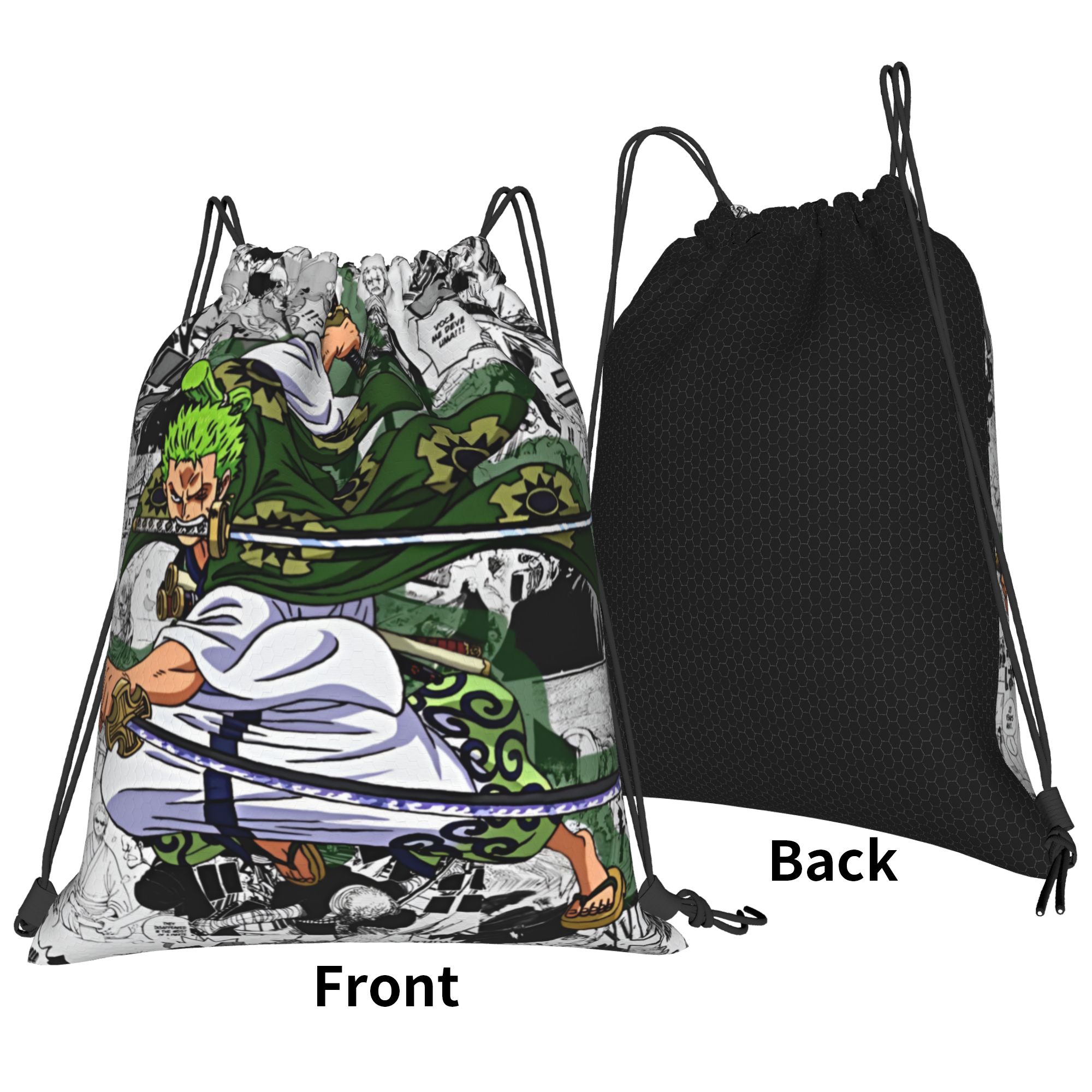 Custom Zoro O-One P-Piece Draw – Drawstring Gym Bag recenzja i cena