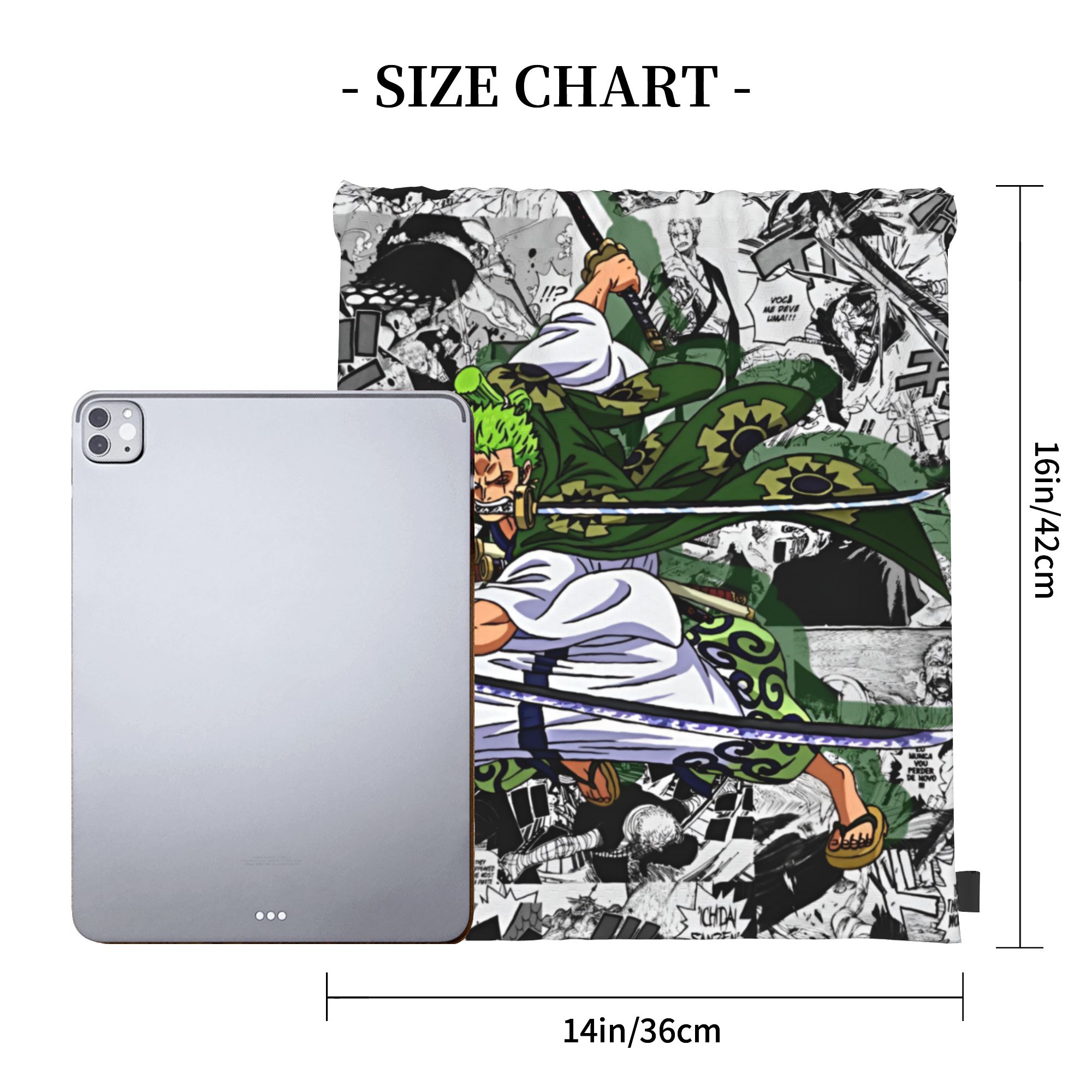 Custom Zoro O-One P-Piece Draw – Drawstring Gym Bag recenzja i cena