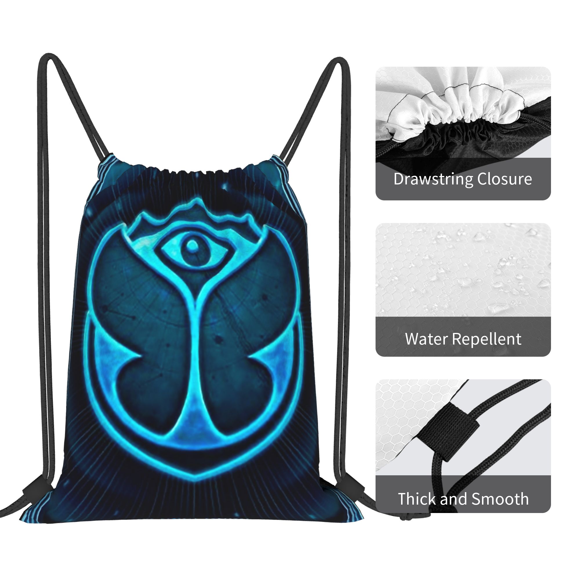Place of the World Tomorrowlan – Drawstring Gym Bag recenzja i cena