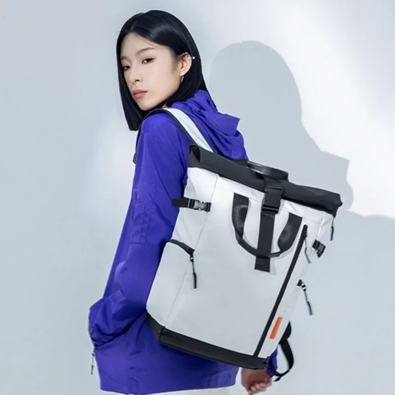 Unisex Fashionable Minimalist  – Canvas Backpack Casual recenzja i cena