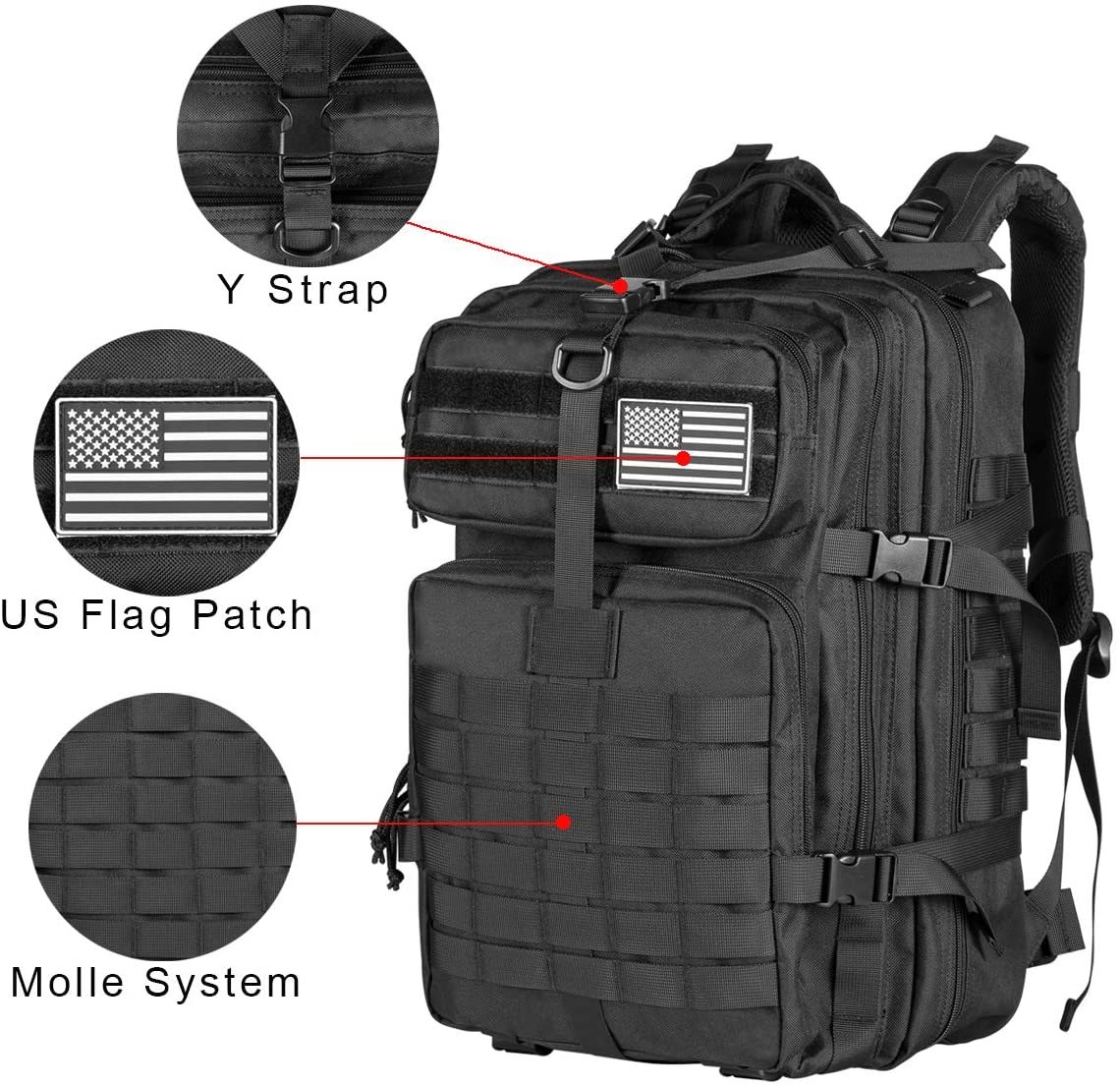 AA 60L Army Military Tactical  – Urban Backpack Tactical recenzja i cena