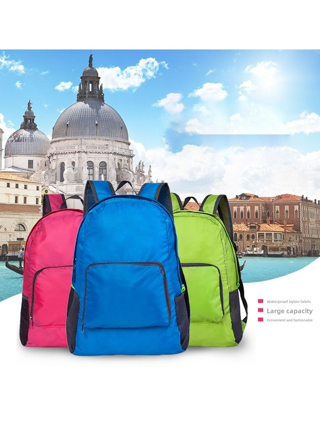 Foldable travel bag, lightweig – Foldable Backpack Small recenzja i cena
