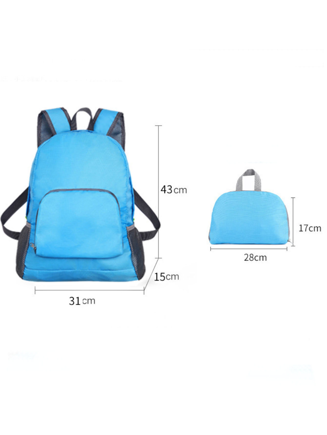 Foldable travel bag, lightweig – Foldable Backpack Small recenzja i cena