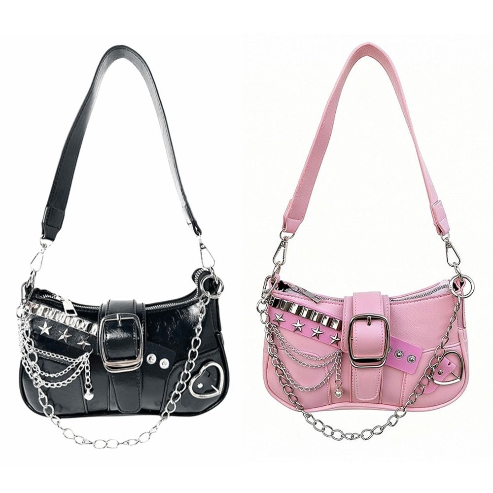 Vintage Y2K Shoulder Bag PU Le – Leather Backpack Vintage recenzja i cena