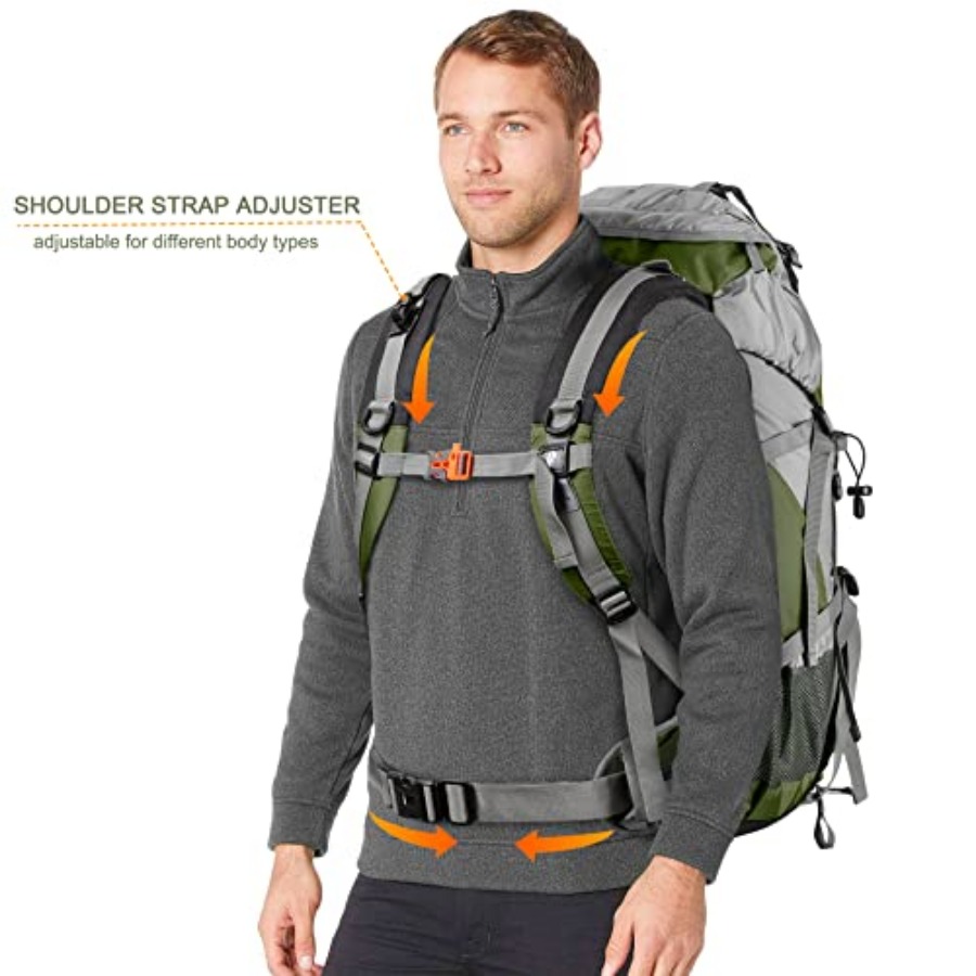 Loowoko 50L Hiking Backpack, W – Hiking Backpack Waterproof recenzja i cena