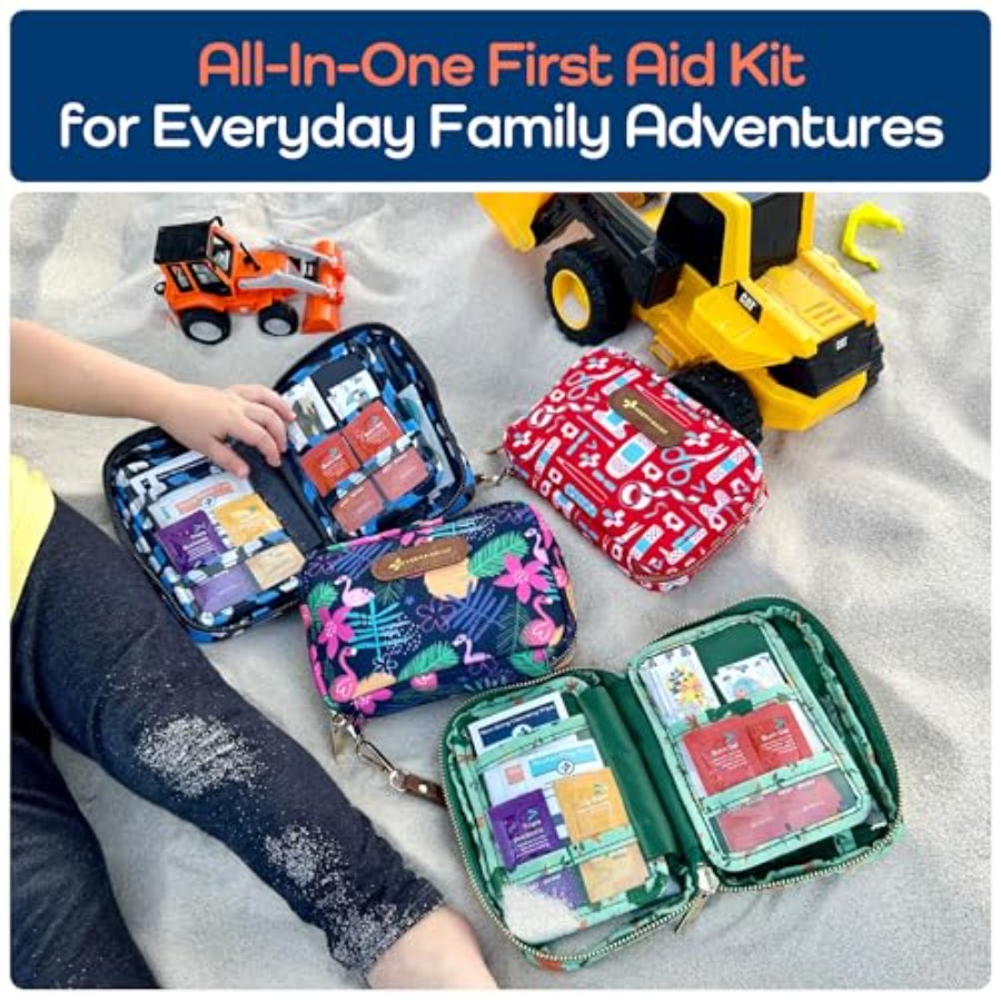 KeepGoing Travel First Aid Kit – Mini Backpack Purse recenzja i cena
