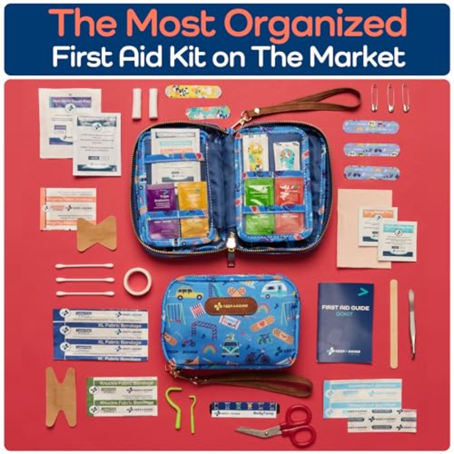 KeepGoing Travel First Aid Kit – Mini Backpack Purse recenzja i cena