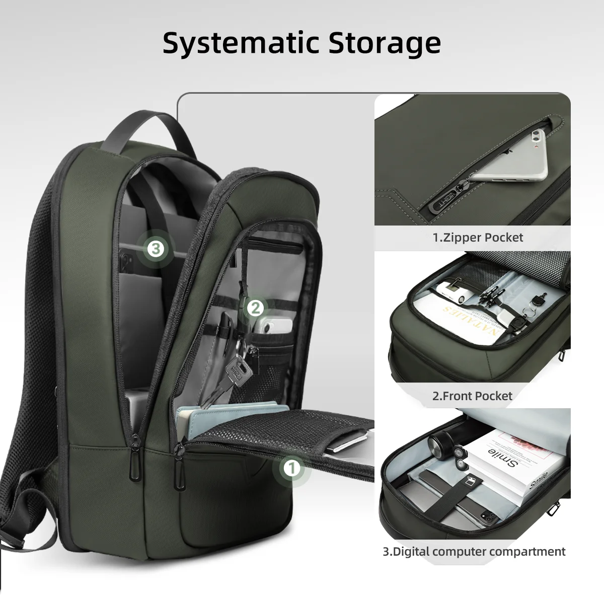 HK Expandable Business Backpac – Laptop Backpack 15.6 recenzja i cena