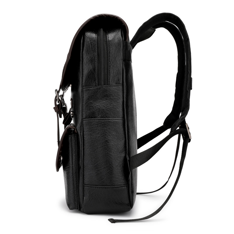 Vintage Leather Laptop Backpac – Business Backpack Brief recenzja i cena