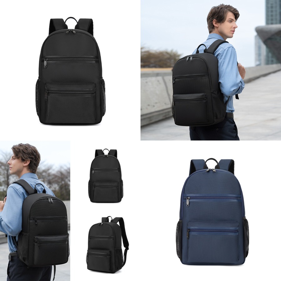 【New Arrival】Minimalist Black  – School Backpack Teen recenzja i cena