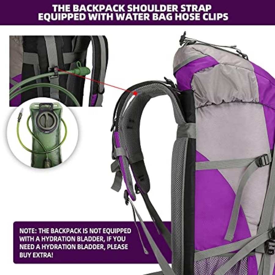 70L Hiking Backpack with Rain  – Hiking Backpack Waterproof recenzja i cena