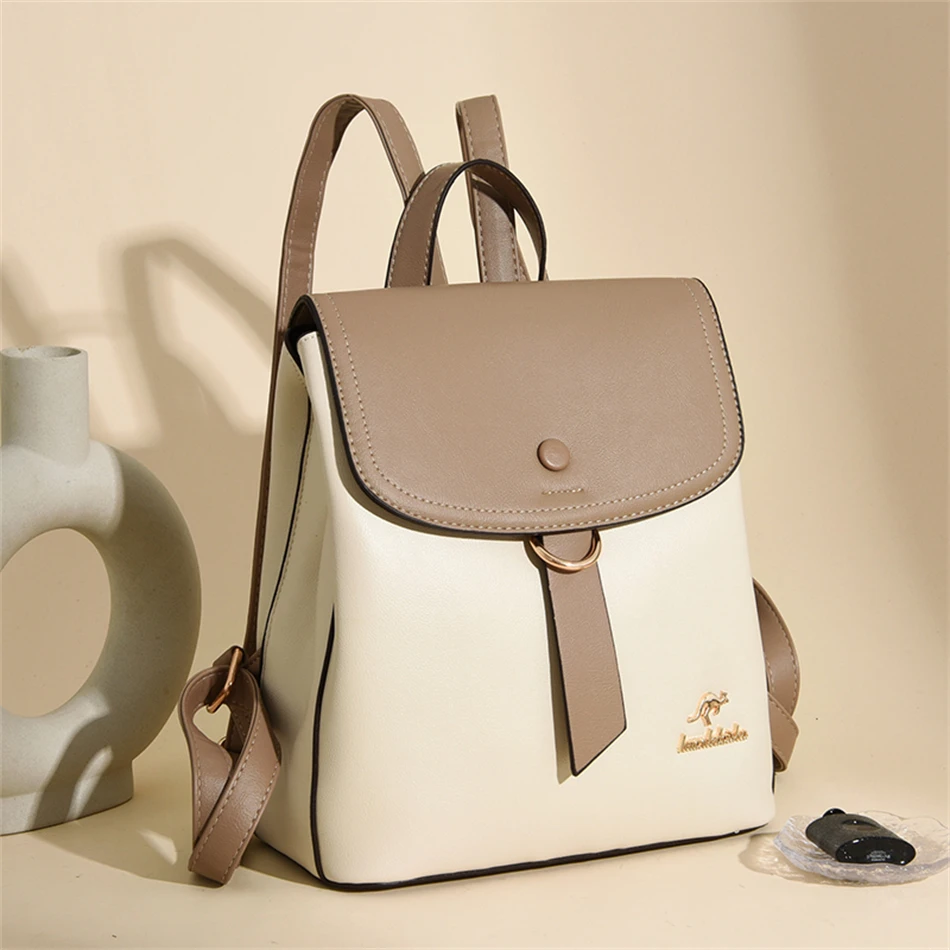 2024 High Quality Fashion Prin – Leather Backpack Vintage recenzja i cena