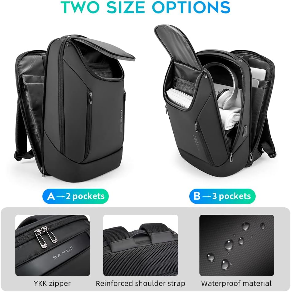 Waterproof Business Backpack w – Laptop Backpack 15.6 recenzja i cena