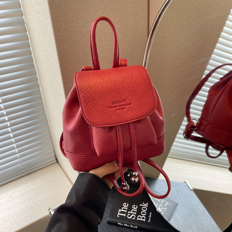 Solid Small String Backpacks P – Leather Backpack Vintage recenzja i cena