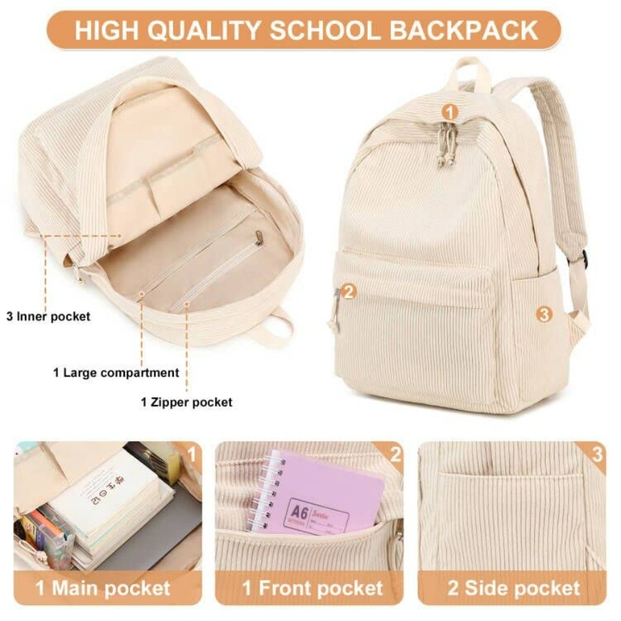 School Backpack for Teens Larg – Laptop Backpack 15.6 recenzja i cena