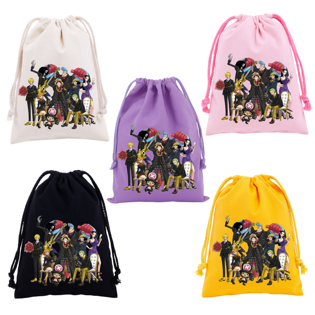 Anime One Piece Drawstring Bac – Drawstring Gym Bag recenzja i cena