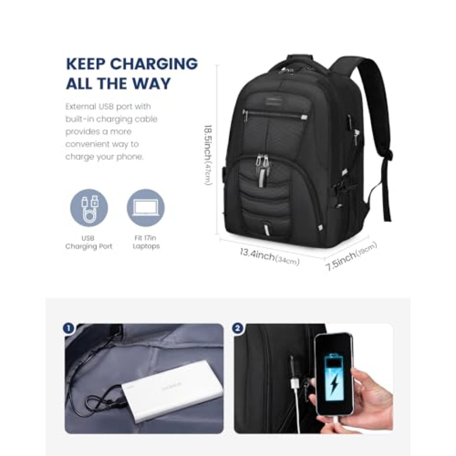 Travel Laptop Backpack Waterpr – Travel Backpack Anti Theft recenzja i cena