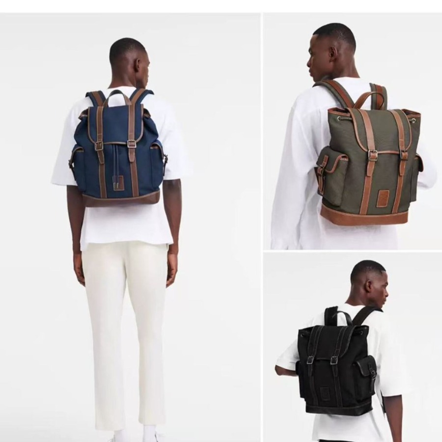 【New Arrival】Vintage Canvas Ba – Leather Backpack Vintage recenzja i cena