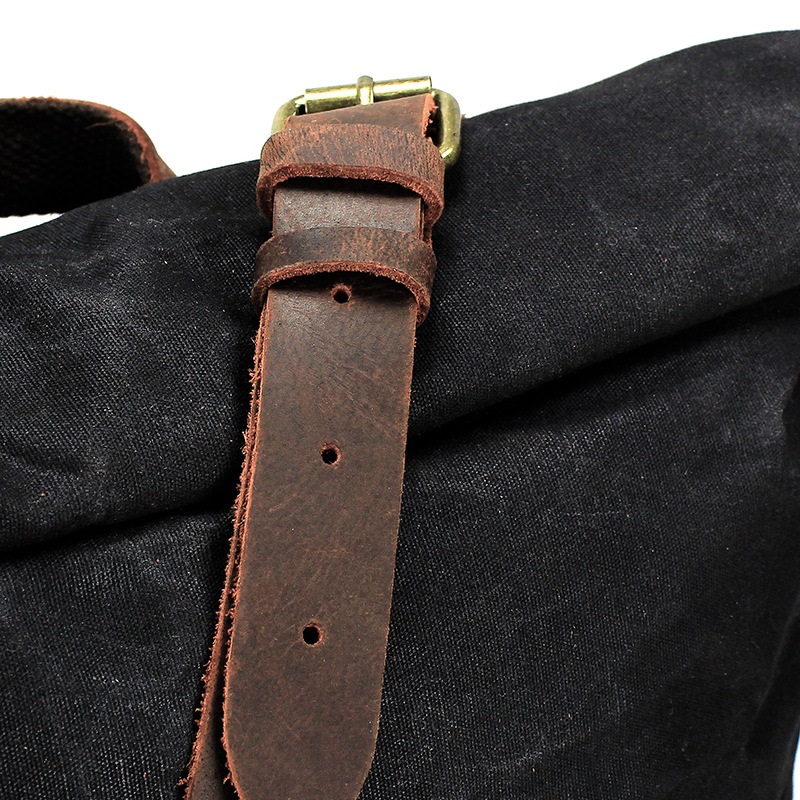 Retro Canvas Leather Backpacks – Leather Backpack Vintage recenzja i cena
